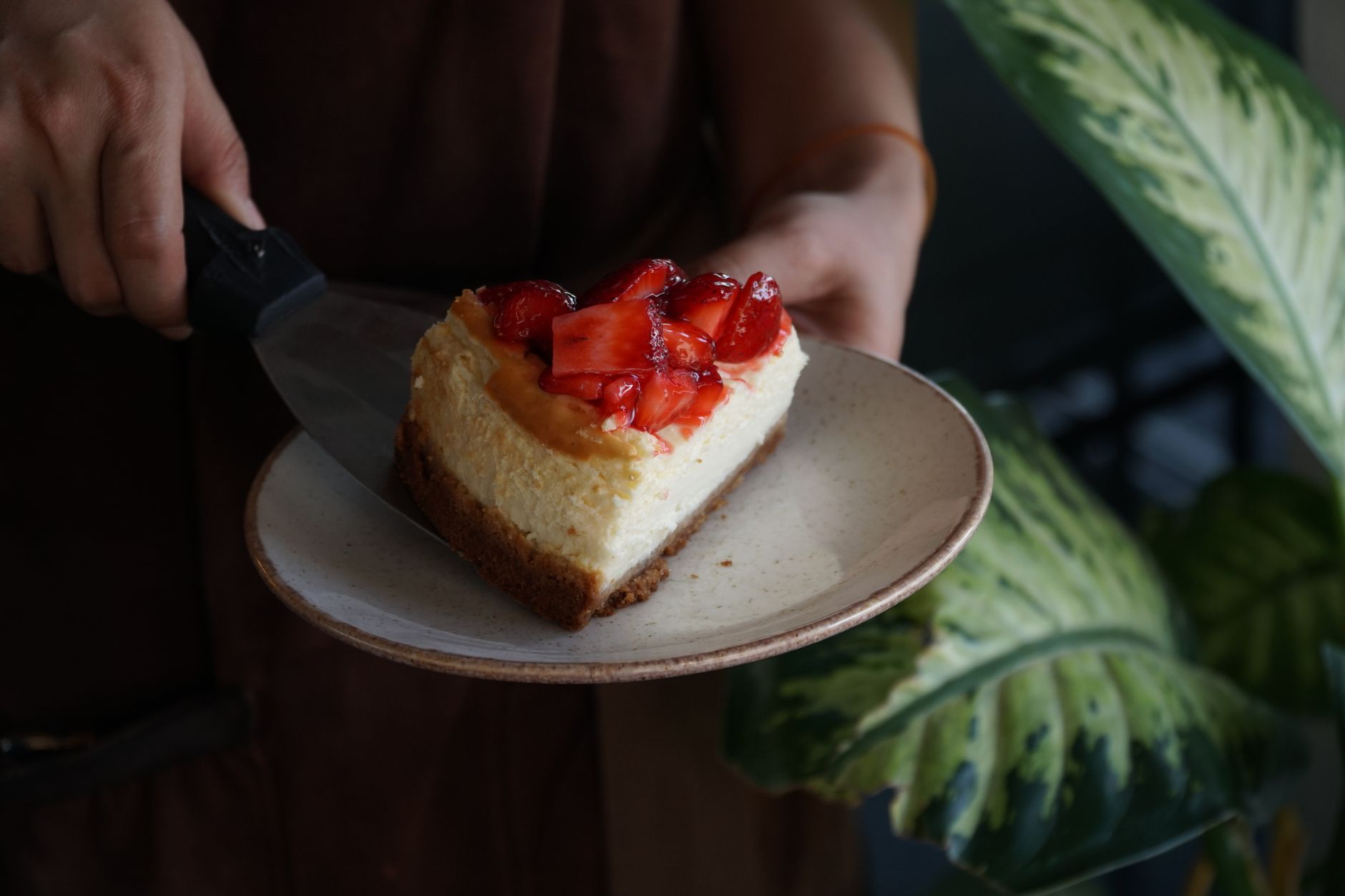 Cheesecake plátek